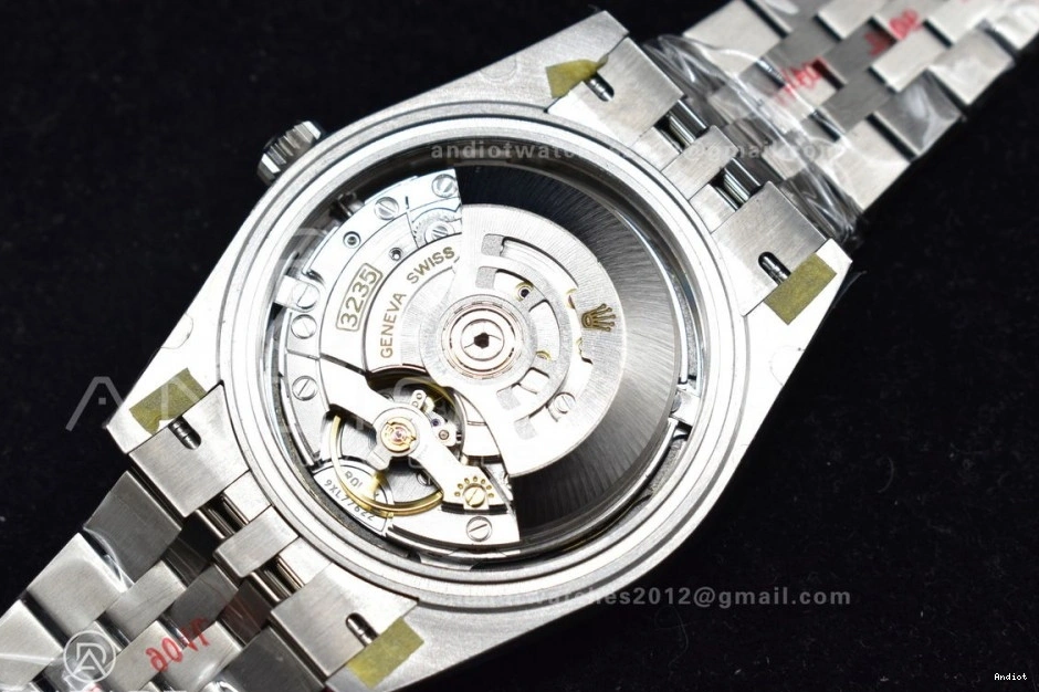 Clean Best 126334 DateJust On Steel SS Grey 41 Diamonds Edition 1:1 904L Jubilee Dial Bracelet VR3235 0519